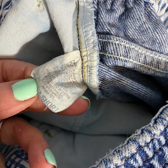 vintage Lee High Rise Jeans Size 12 Short - Picture 6 of 8
